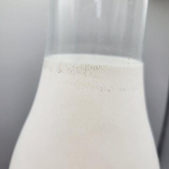 Mt St Helens Ash Glass Table Lamp Iridescent Purple Swirl Design - Picture 10 of 11